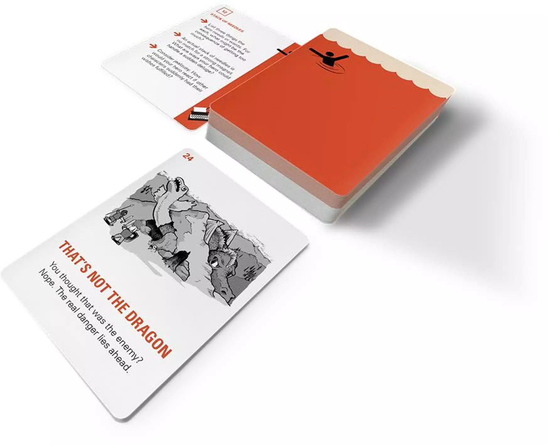 Writer Emergency Pack at an angle