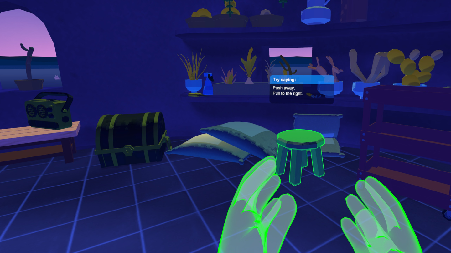 Voice interaction UI in Whisperer